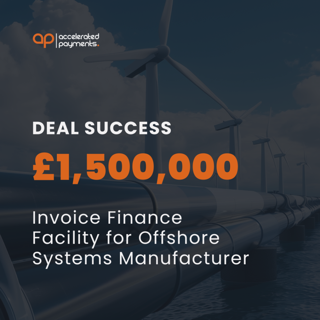 Invoice Finance helps Offshore Systems Manufacturer