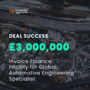 Invoice Finance supports Automotive Engineering Specialist